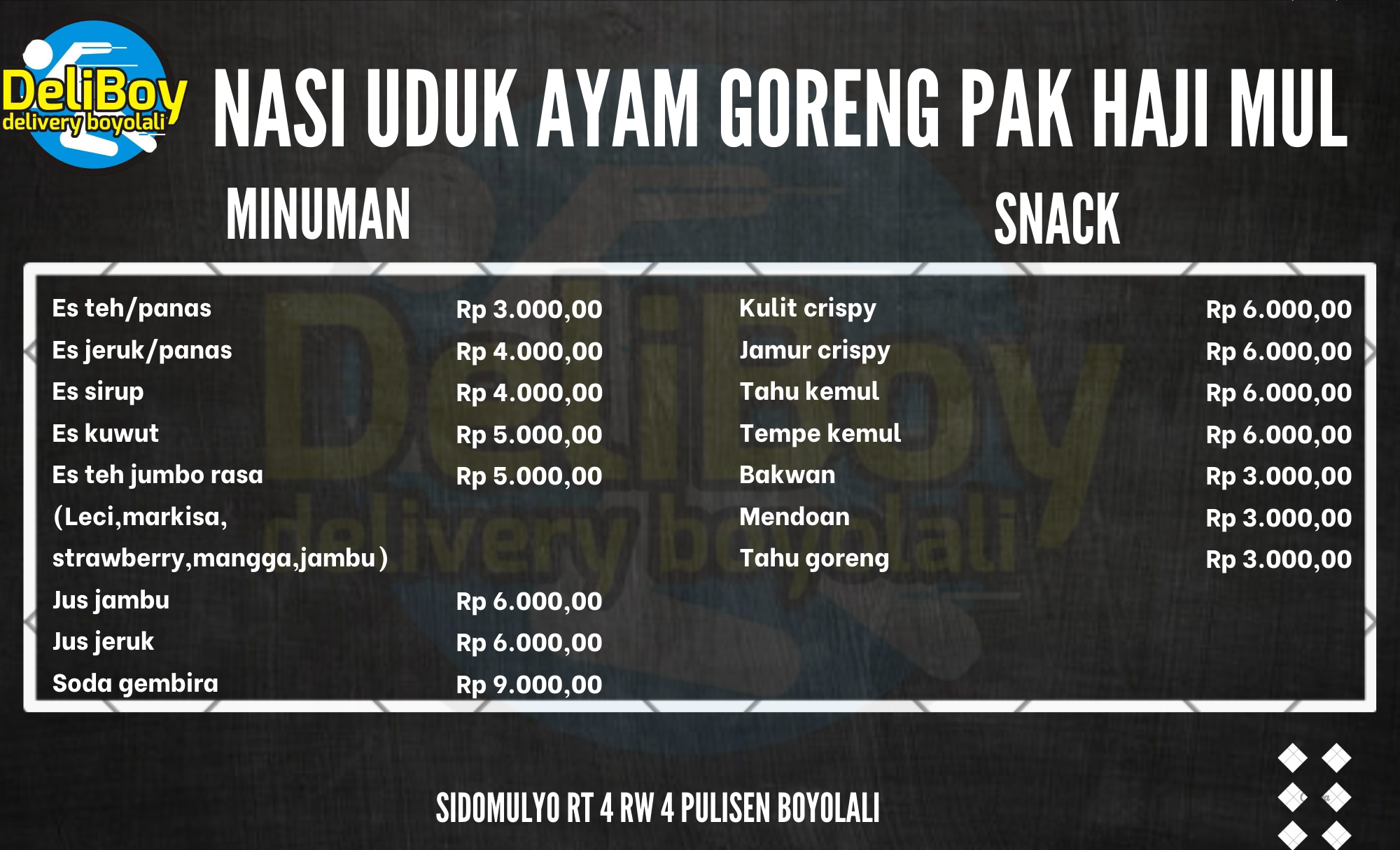 Nasi Uduk Ayam Goreng Pak Haji Mul 2