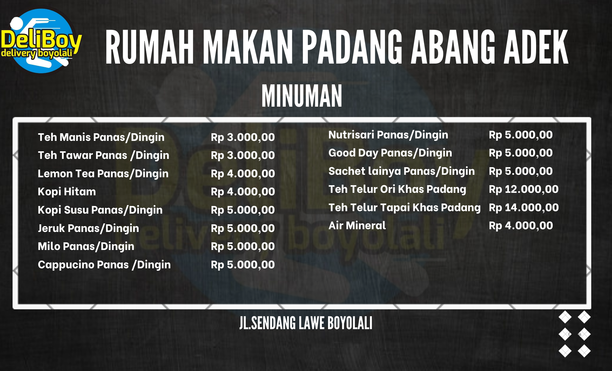 RUMAH MAKAN PADANG ABANG ADEK 3