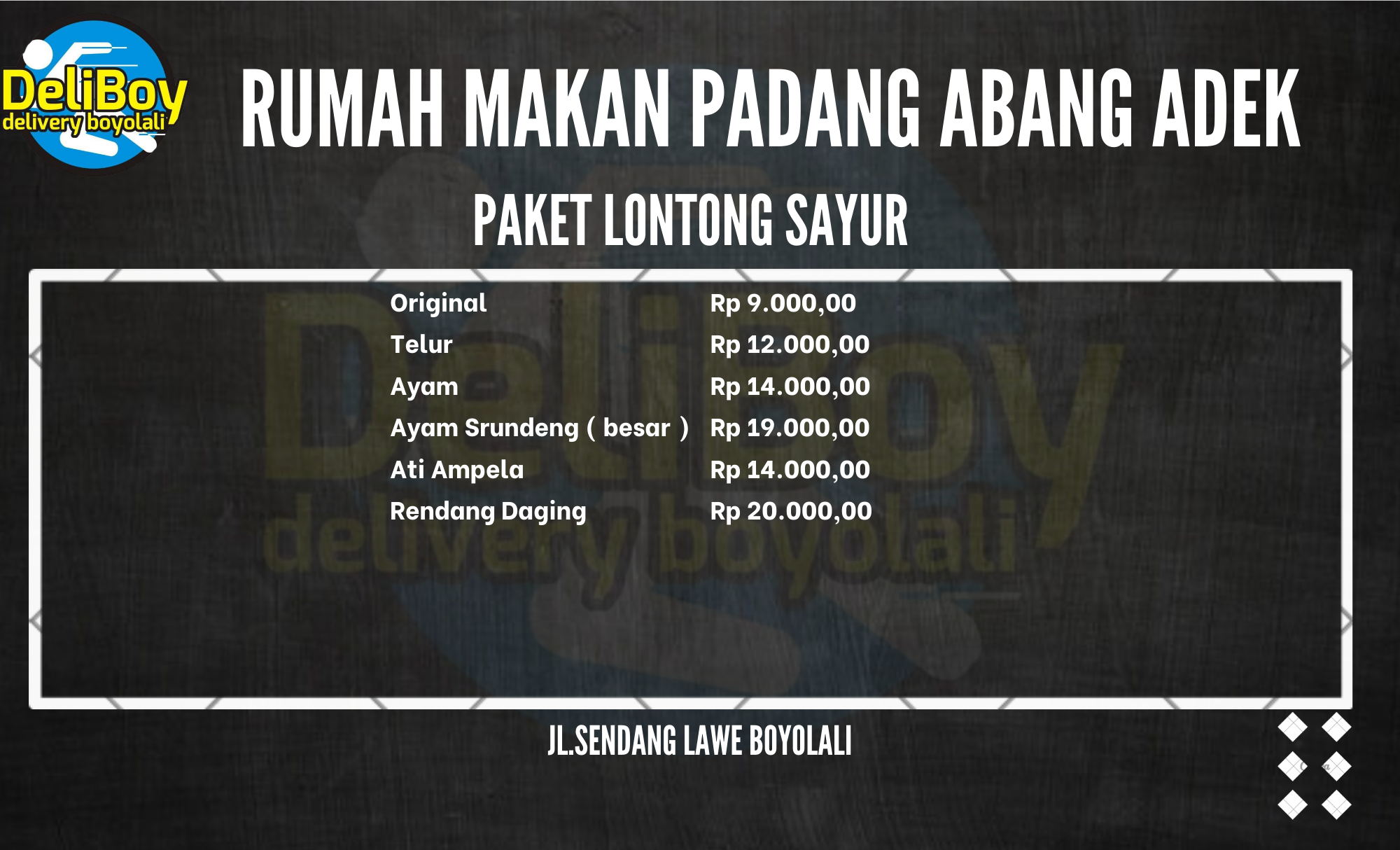 RUMAH MAKAN PADANG ABANG ADEK 4