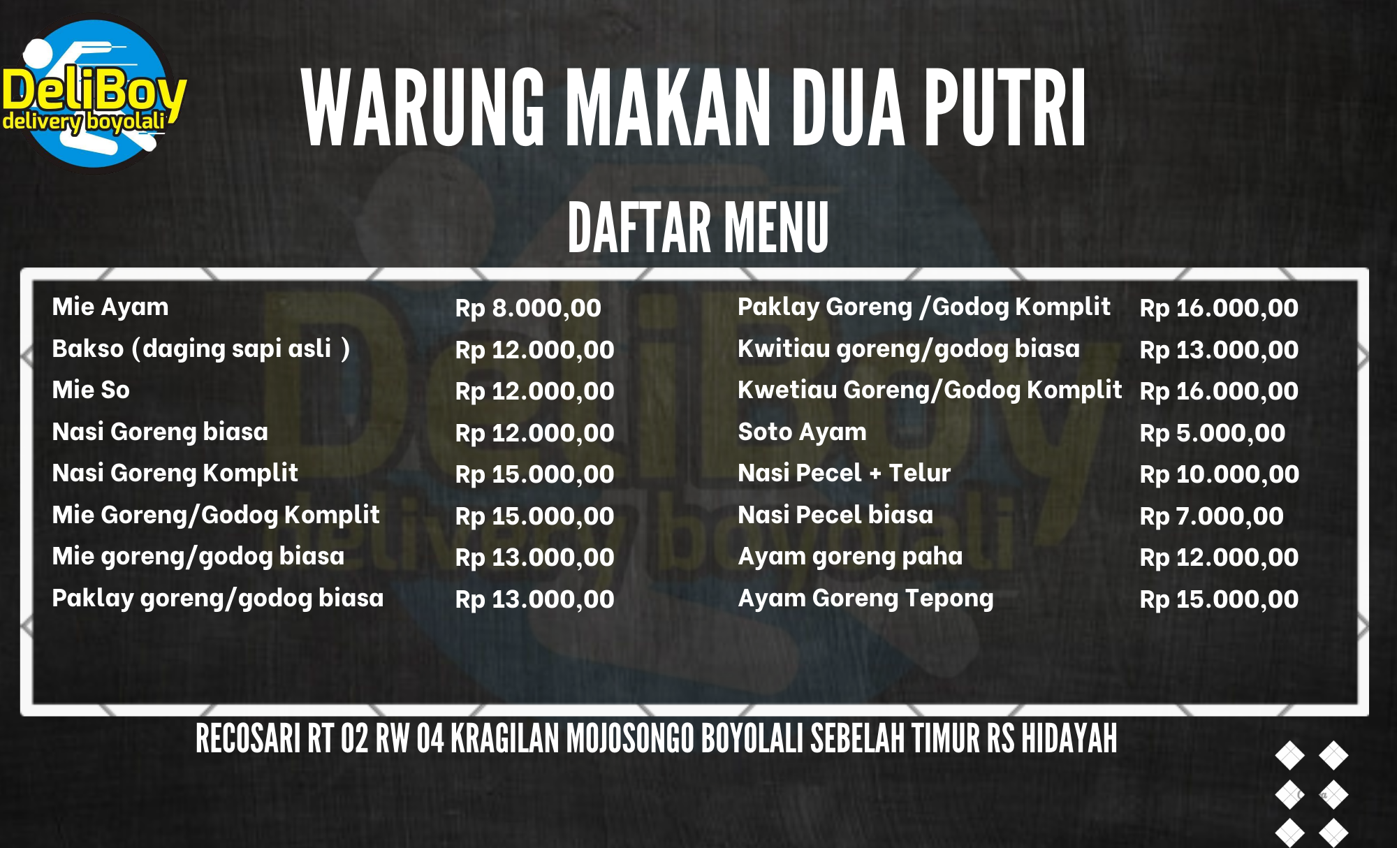 Warung Makan Dua Putri 1