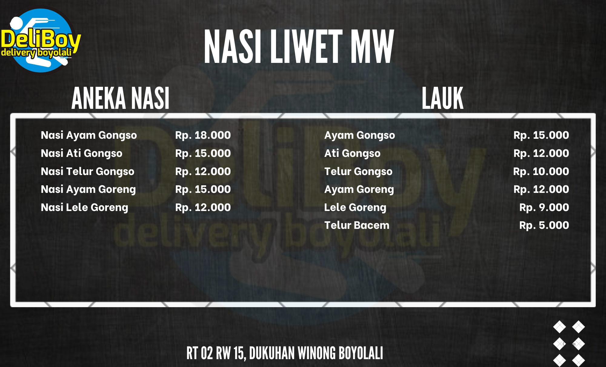 NASI LIWET MW 2