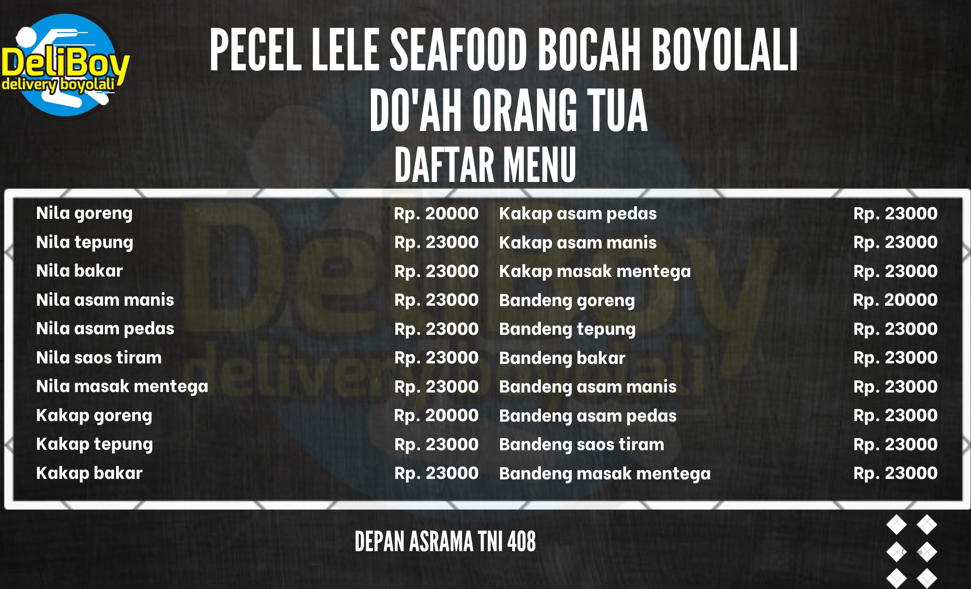 PECEL LELE SEAFOOD BOCAH BOYOLALI Do'ah orang tua (2)