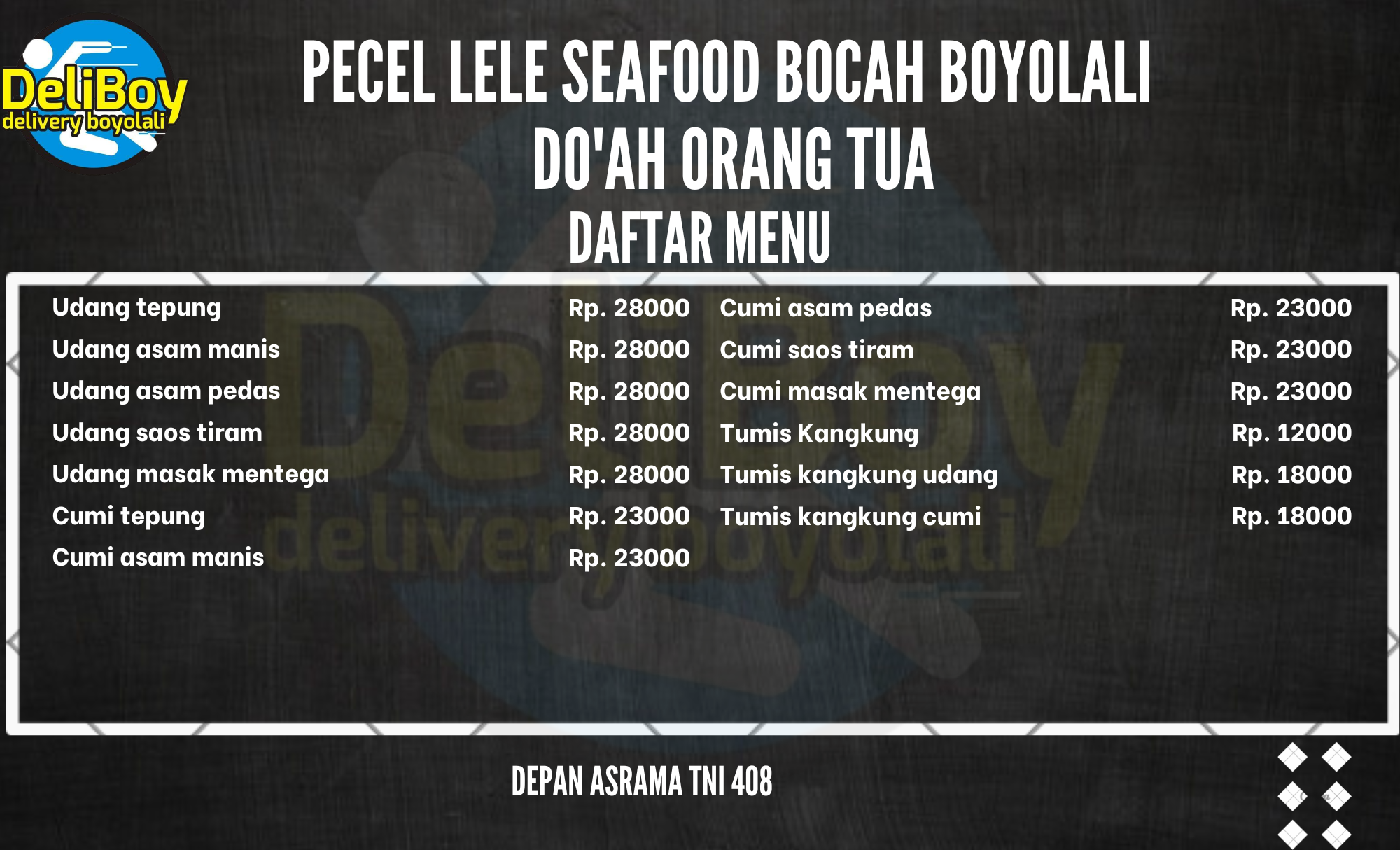 PECEL LELE SEAFOOD BOCAH BOYOLALI Do'ah orang tua (3)